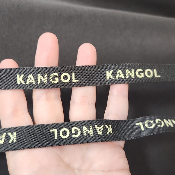 Kangol x H&M Oversized Women's Faded Black Hoodie Size Large - Picture 2 of 8